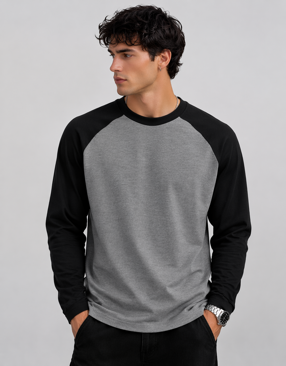 Premium Raglan Full Sleeve T-Shirt – Unisex Essential