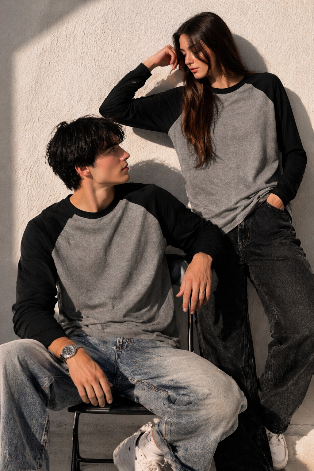 Premium Raglan Full Sleeve T-Shirt – Unisex Essential