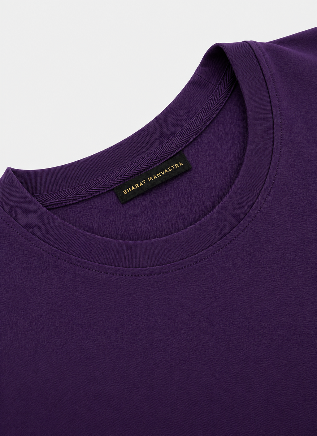 Purple Oversized T-Shirt for Men & Women | 100% Cotton | 240 GSM Premium Heavyweight