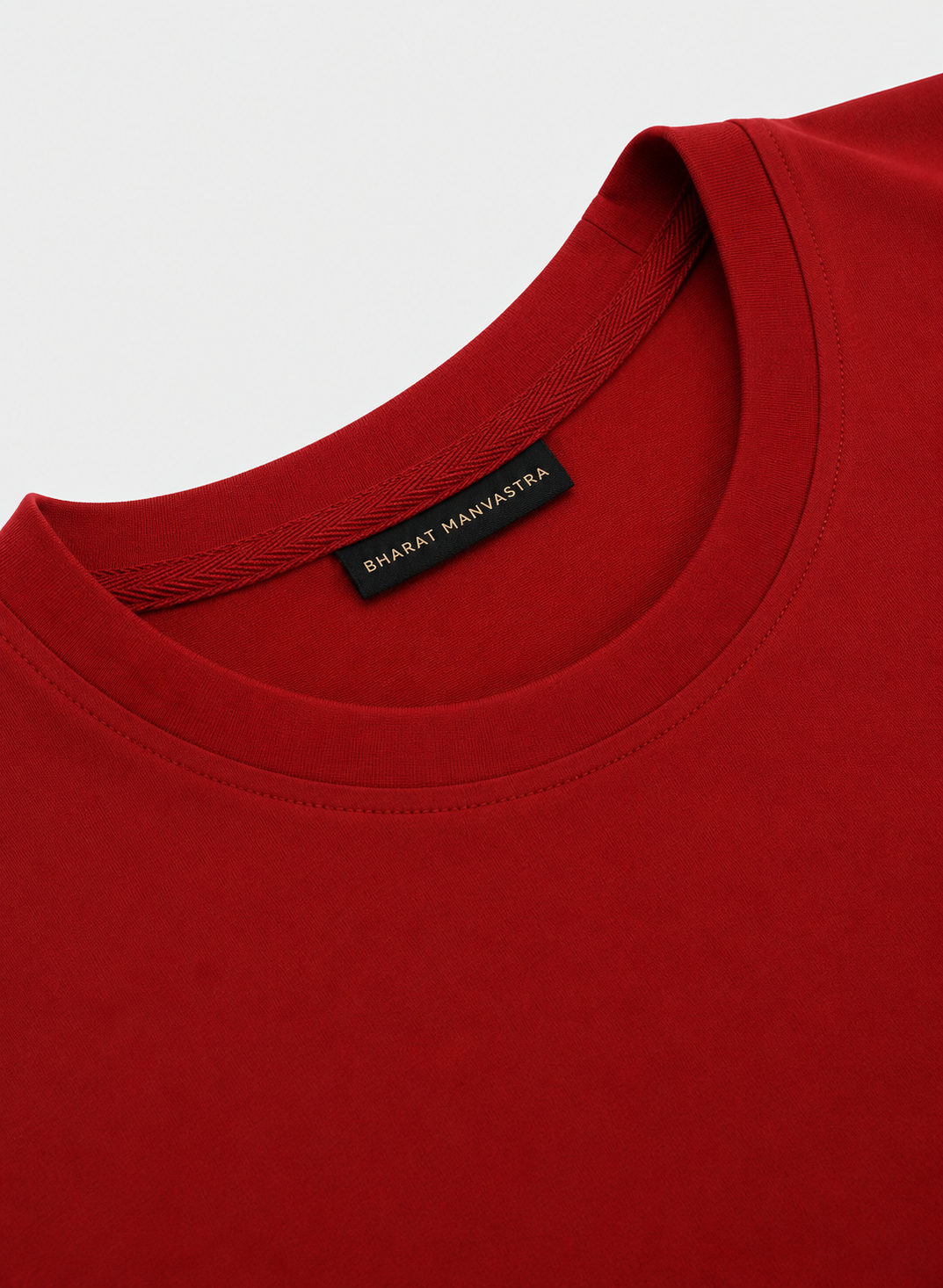 Red Oversized T-Shirt for Men & Women | 100% Cotton | 240 GSM Premium Heavyweight