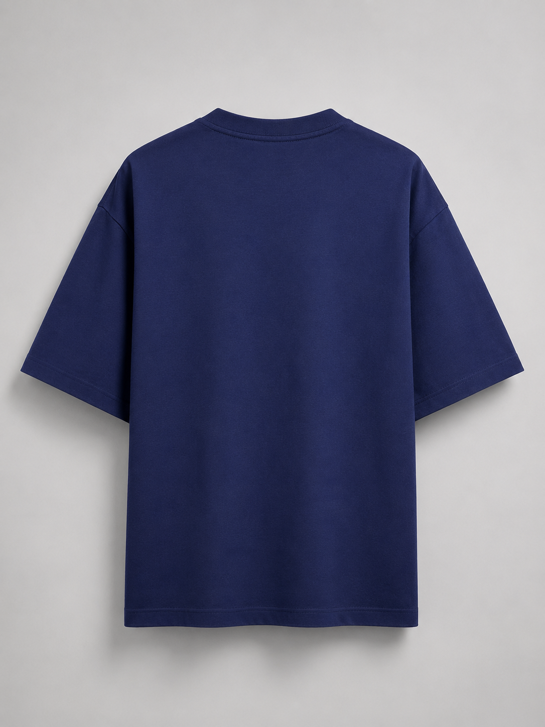 Royal Blue Oversized T-Shirt for Men & Women | 100% Cotton | 240 GSM Premium Heavyweight
