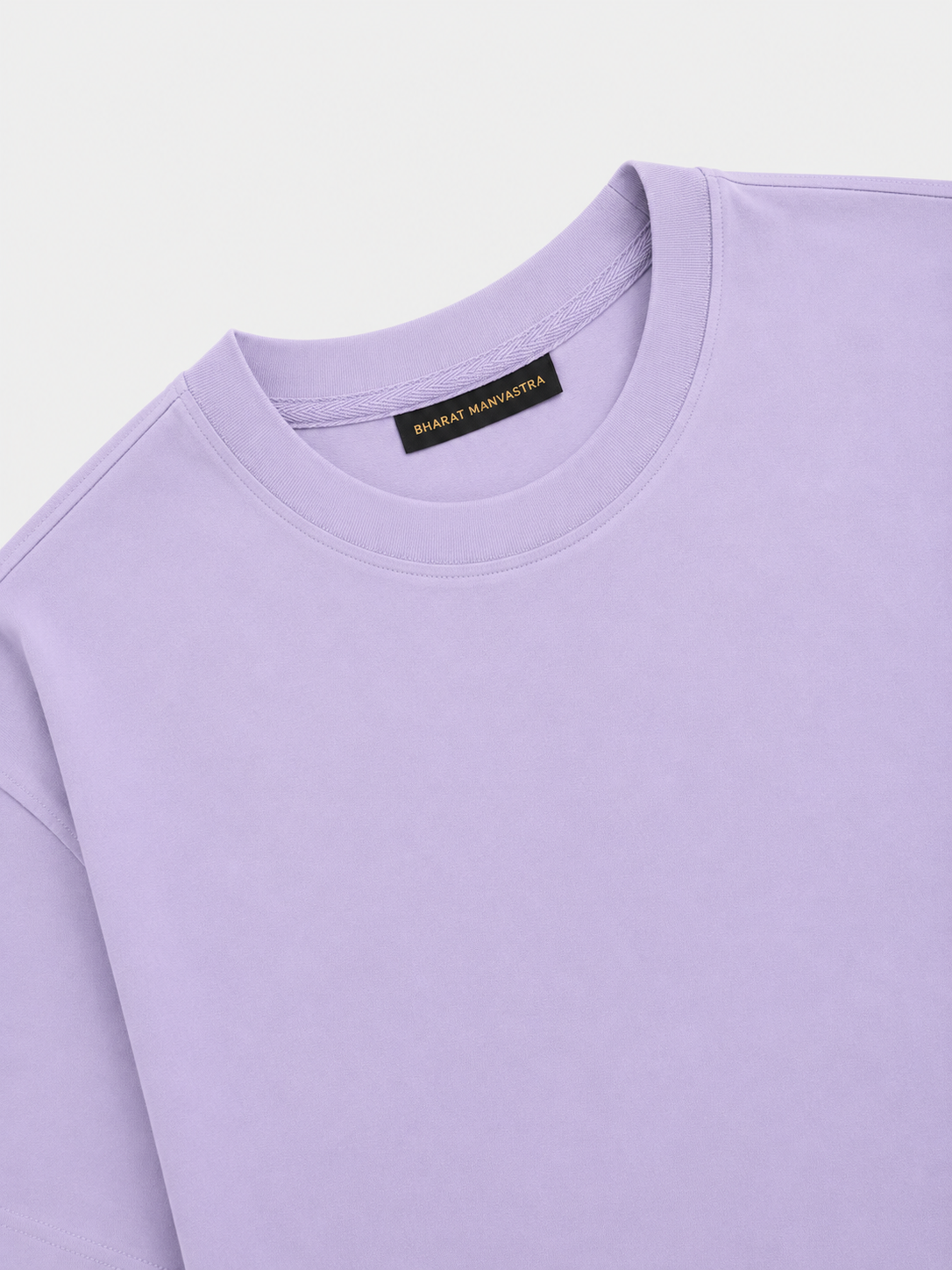Lavender Oversized T-Shirt for Men & Women | 100% Cotton | 240 GSM Premium Heavyweight