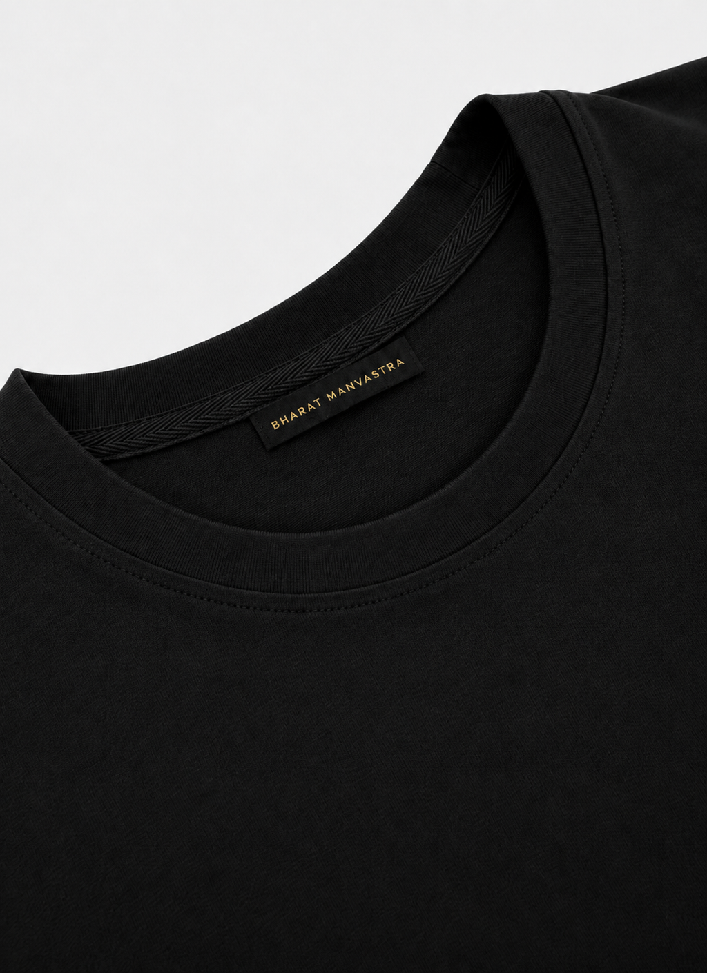 Black Oversized T-Shirt for Men & Women | 100% Cotton | 240 GSM Premium Heavyweight