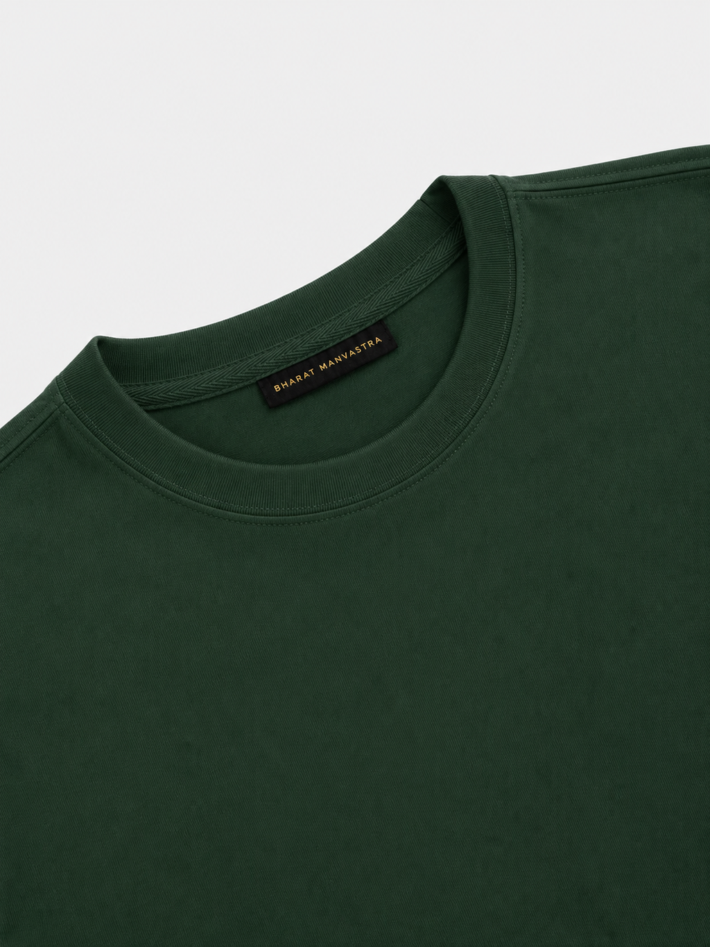 Bottle Green Oversized T-Shirt for Men & Women | 100% Cotton | 240 GSM Premium Heavyweight