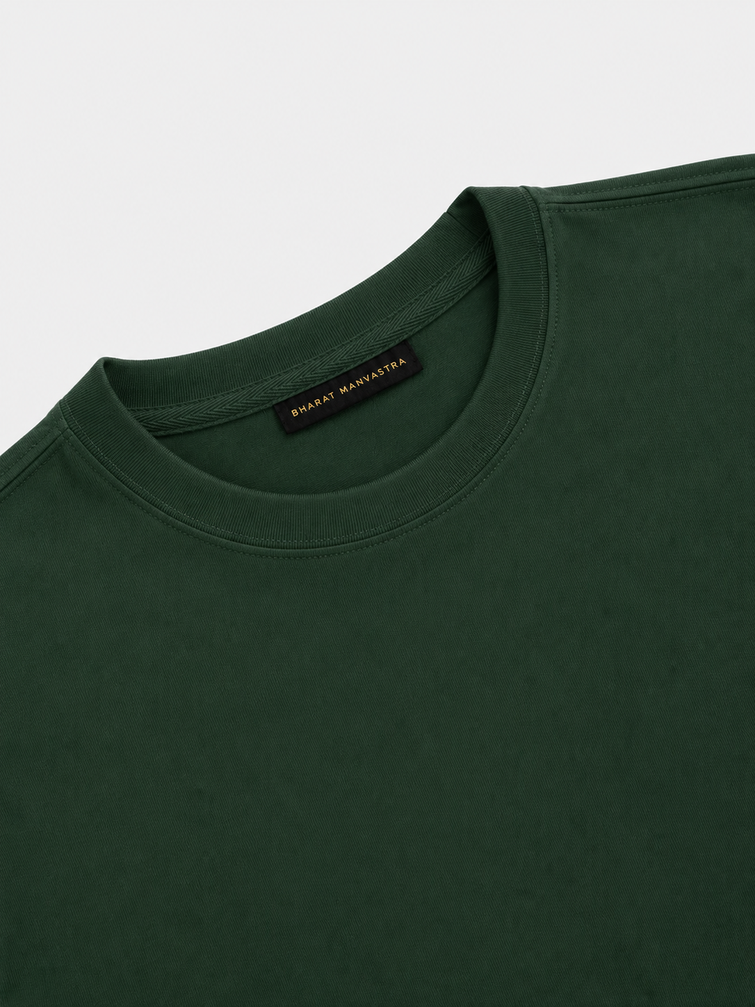 Bottle Green Oversized T-Shirt for Men & Women | 100% Cotton | 240 GSM Premium Heavyweight