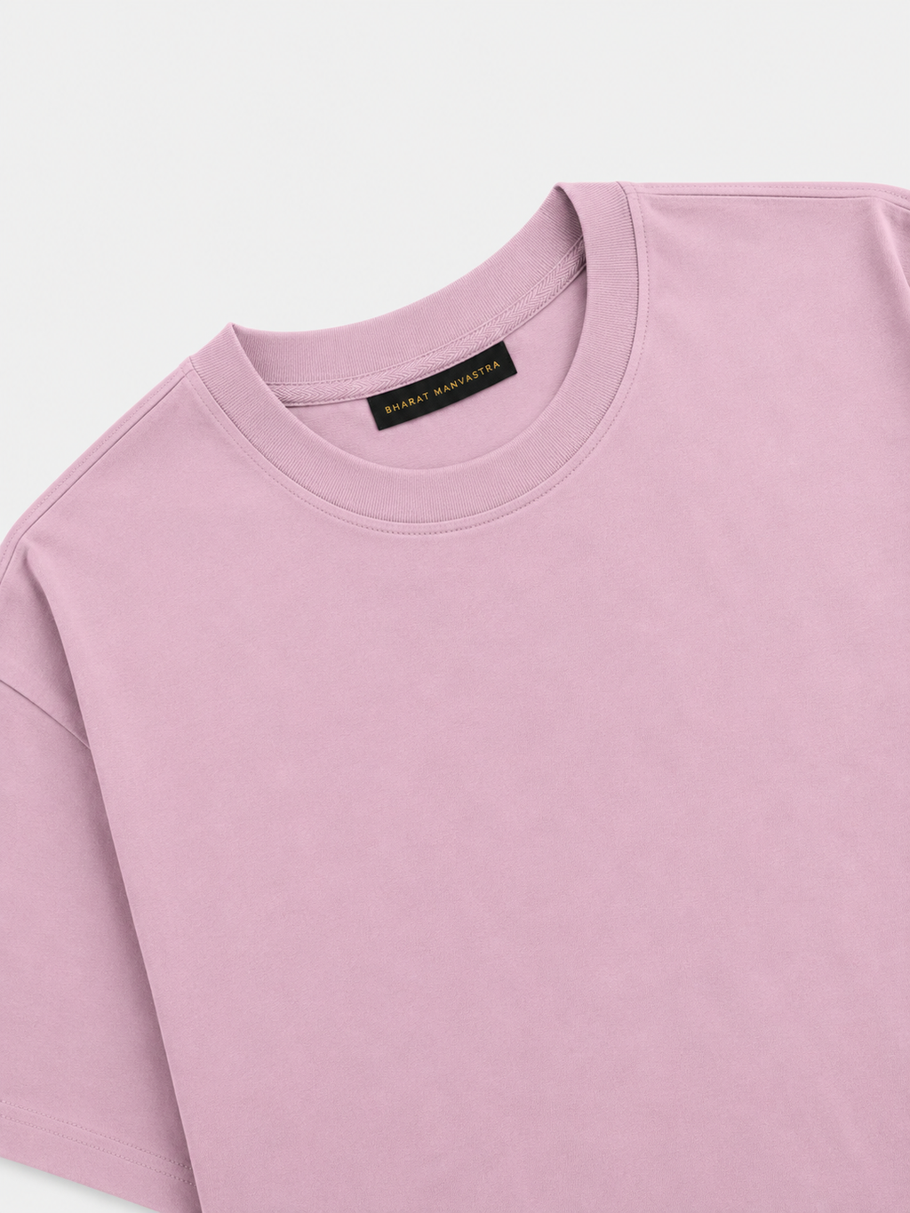 Light Baby Pink Oversized T-Shirt for Men & Women | 100% Cotton | 240 GSM Premium Heavyweight