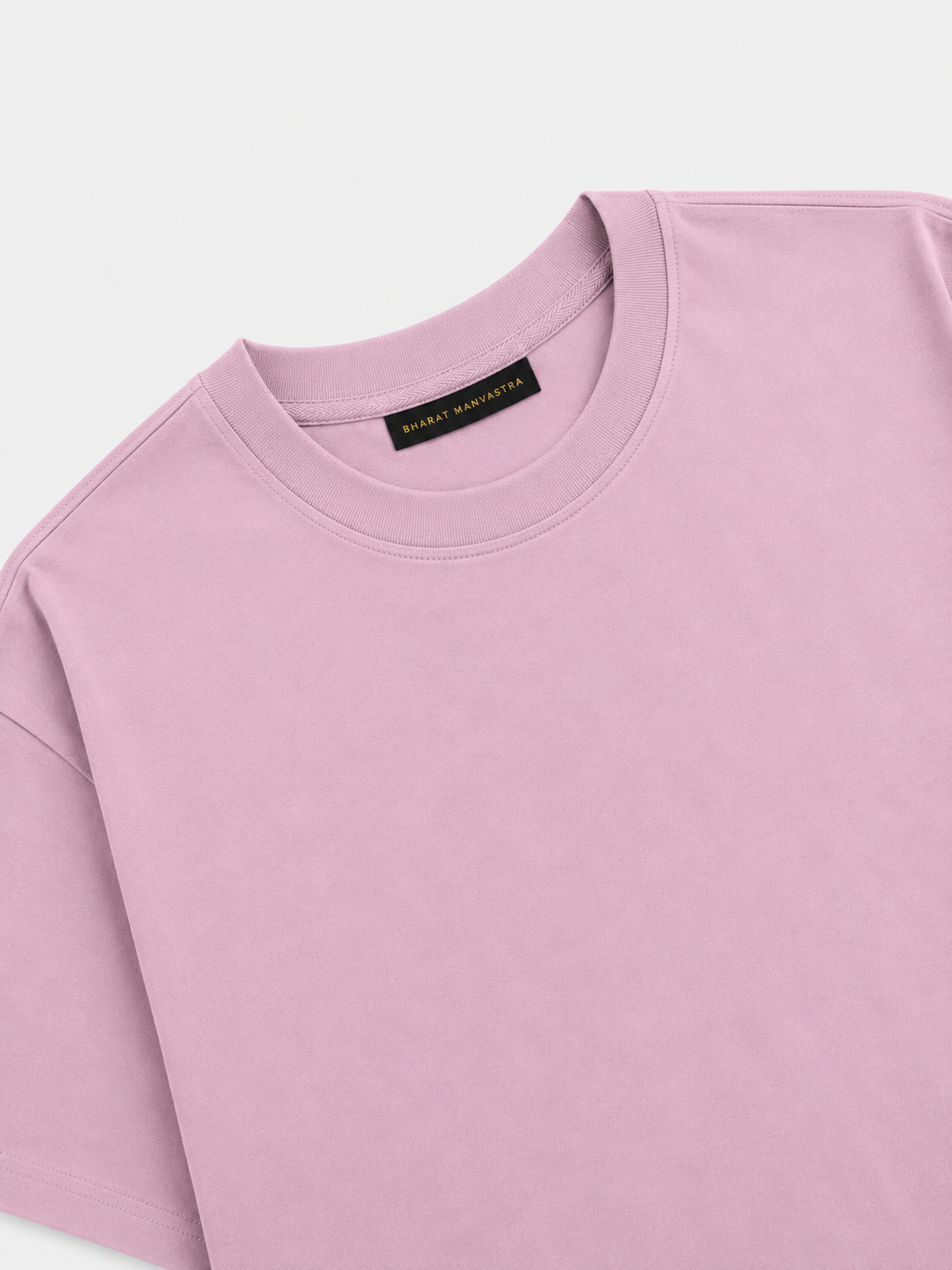 Light Baby Pink Oversized T-Shirt for Men & Women | 100% Cotton | 240 GSM Premium Heavyweight
