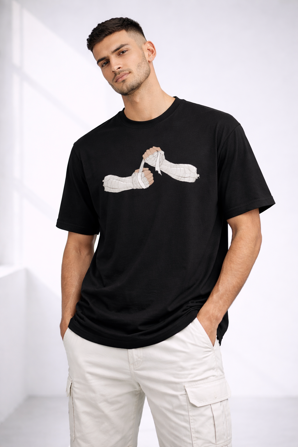 Grip Oversized T-Shirt – 240 GSM Heavyweight Cotton