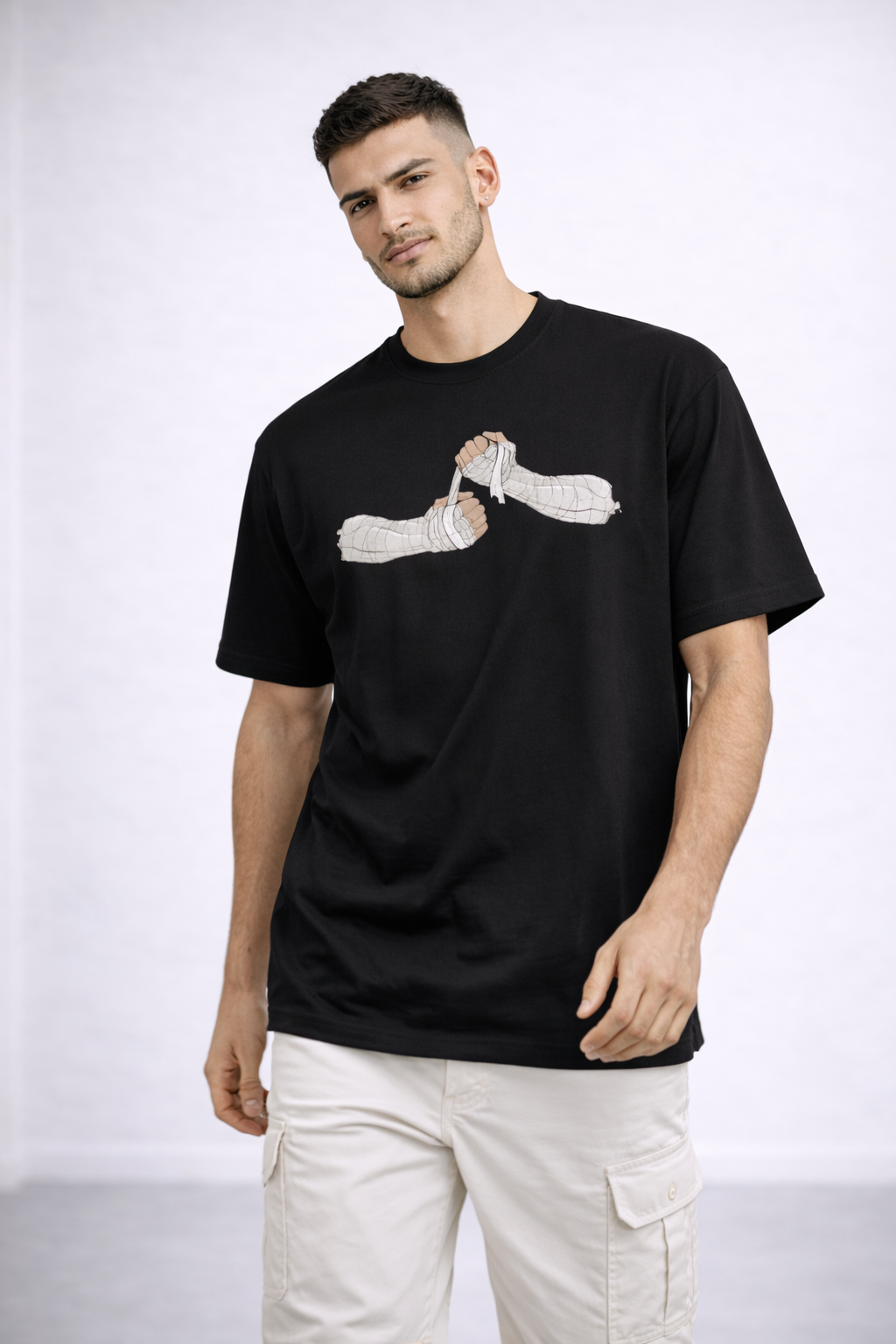 Grip Oversized T-Shirt – 240 GSM Heavyweight Cotton