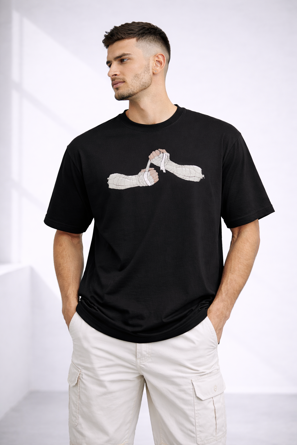 Grip Oversized T-Shirt – 240 GSM Heavyweight Cotton