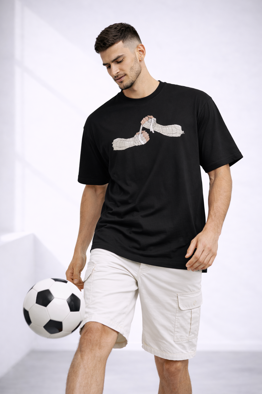 Grip Oversized T-Shirt – 240 GSM Heavyweight Cotton