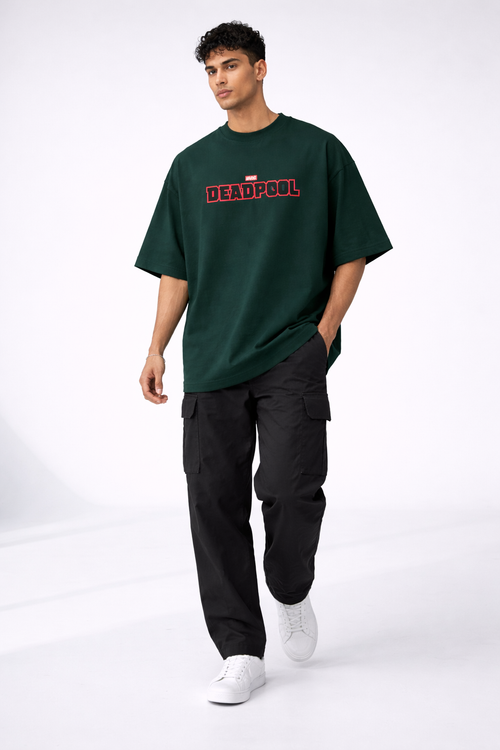 Deadpool Oversized Graphic T-Shirt | Premium 240 GSM Cotton