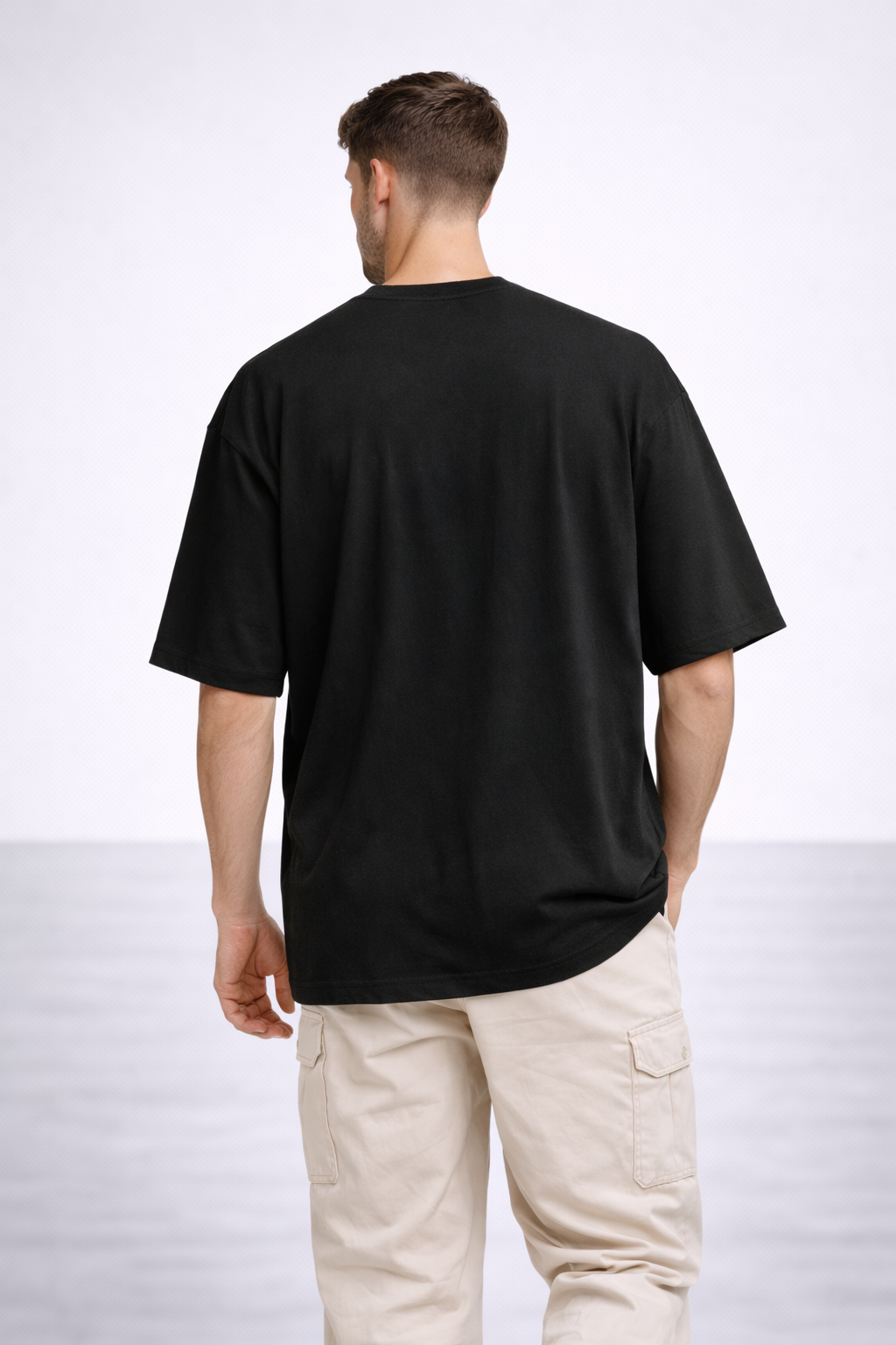 “Why Not Me?” Oversized Graphic T-Shirt | Heavyweight 240 GSM