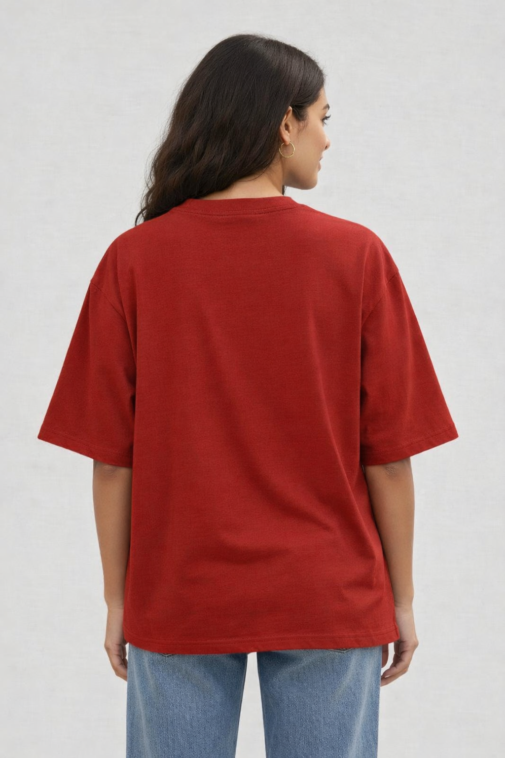 Hot Head Red Tee Oversized T-shirt