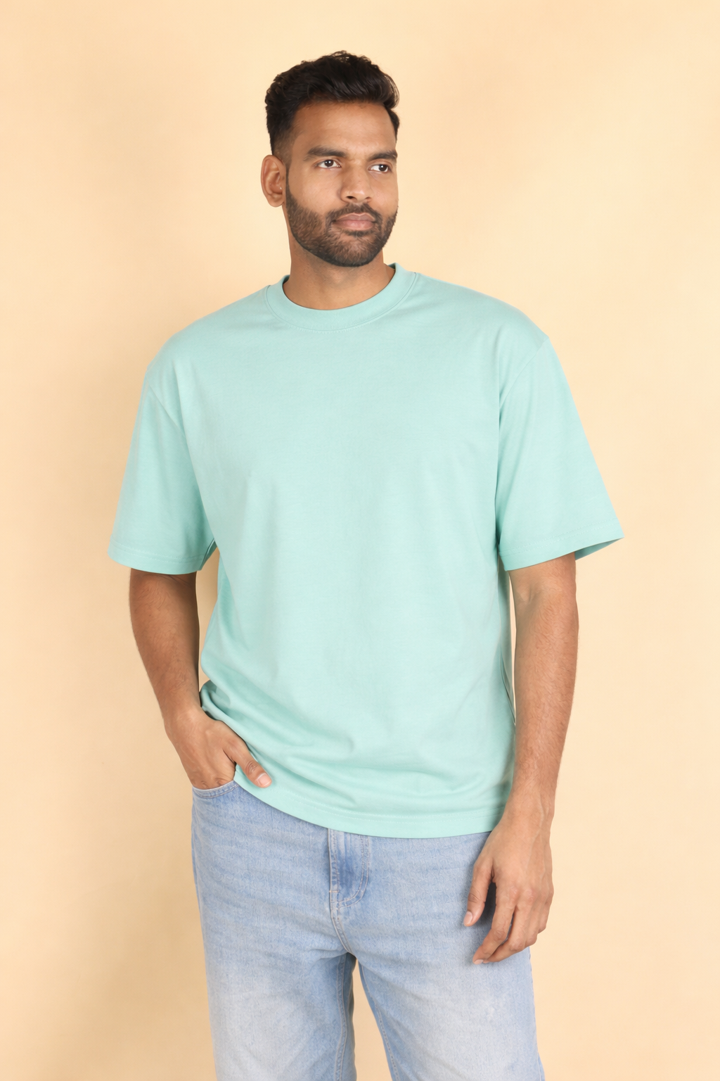 Mint Unisex Oversized T-Shirt – Heavyweight Cotton