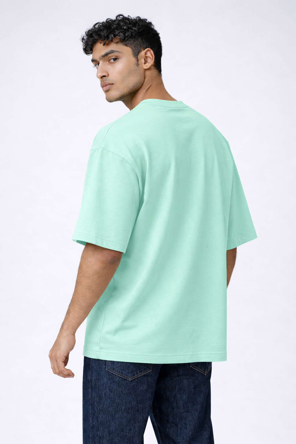 Mint Unisex Oversized T-Shirt – Heavyweight Cotton