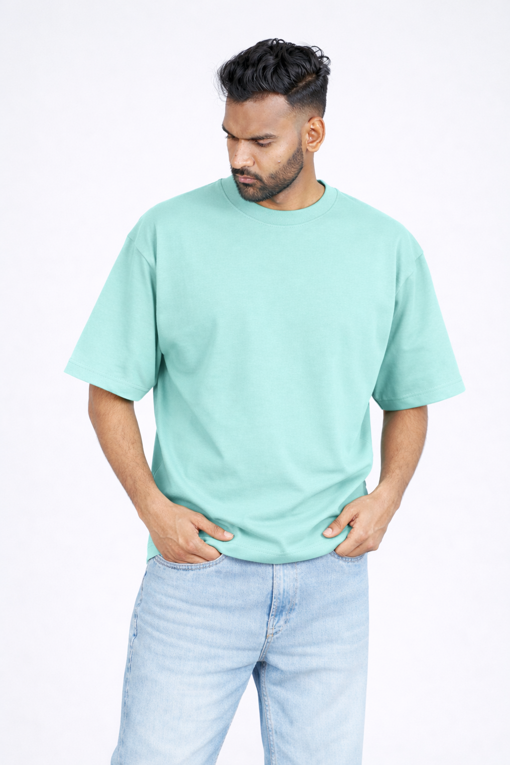 Mint Unisex Oversized T-Shirt – Heavyweight Cotton