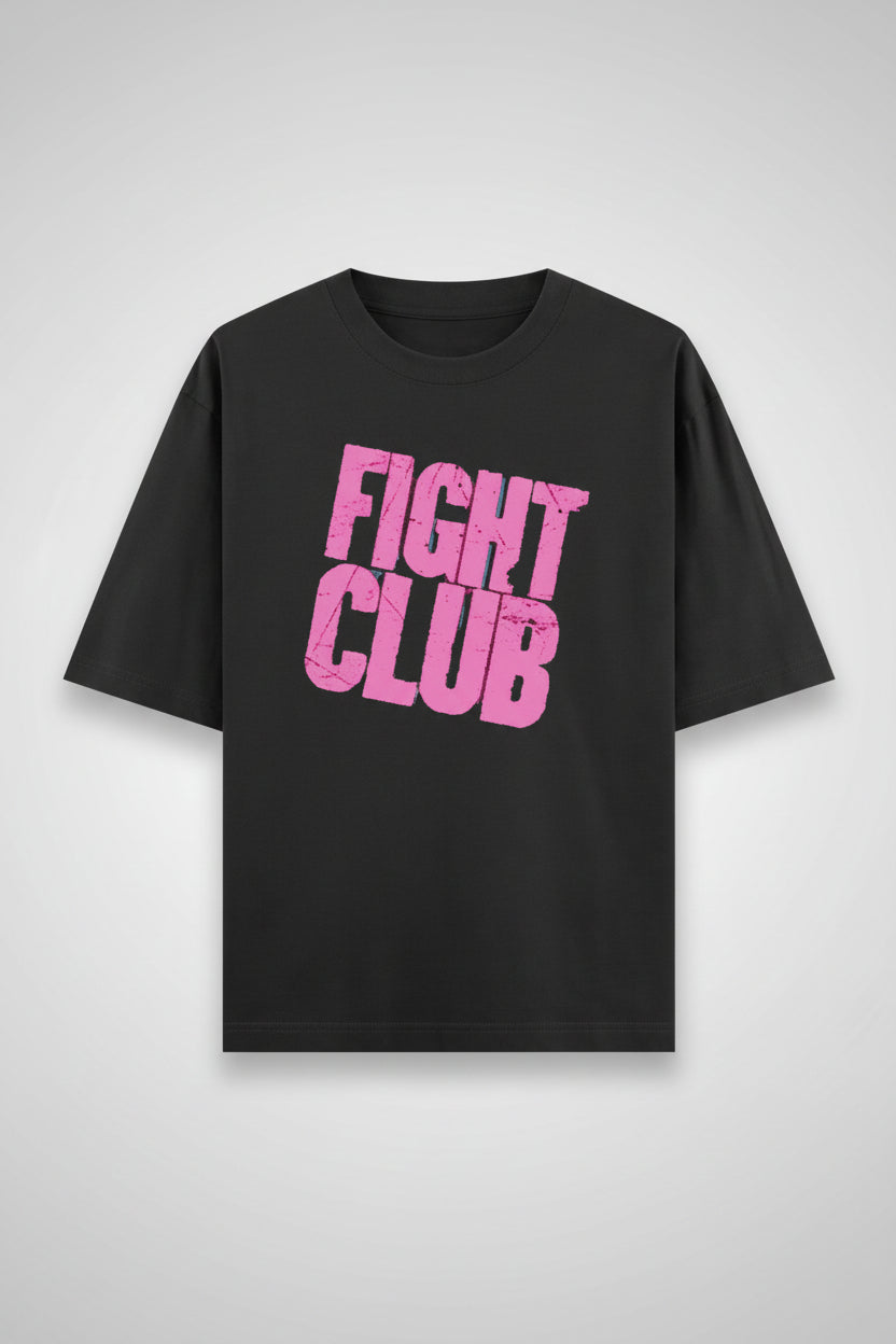 Fight Club Inspired Oversized T-Shirt – Premium Cotton Unisex Streetwear Tee