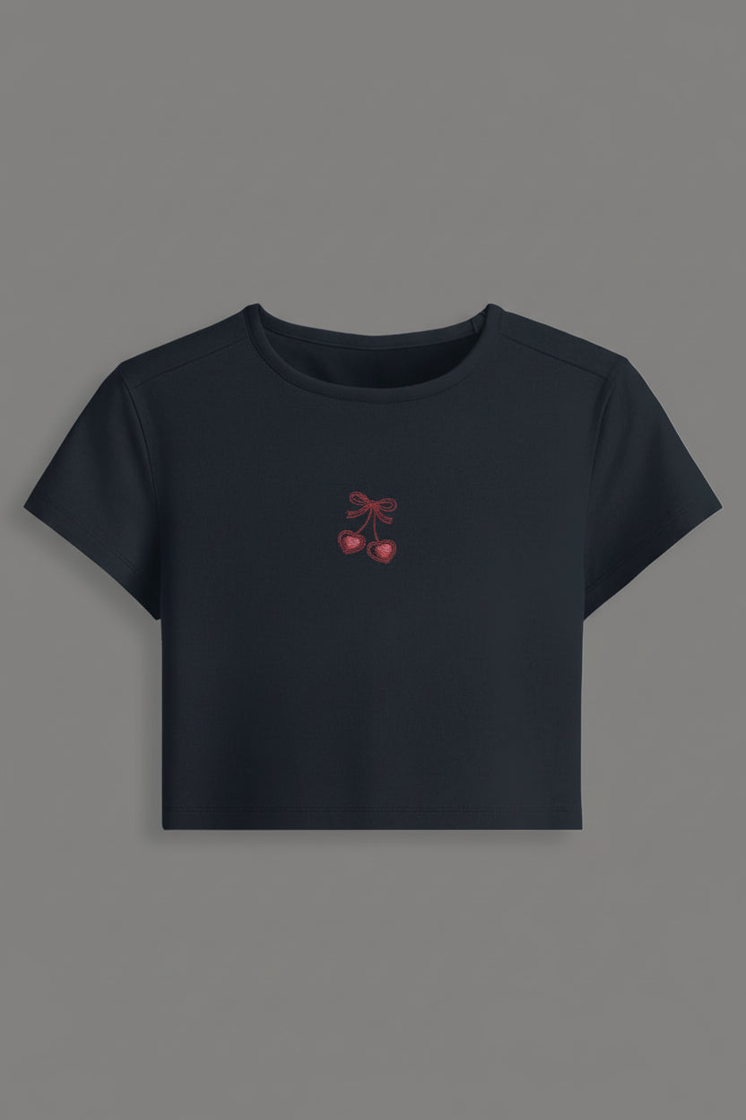 Baby Tee |  Sweet Rebel Cherry Baby Tee