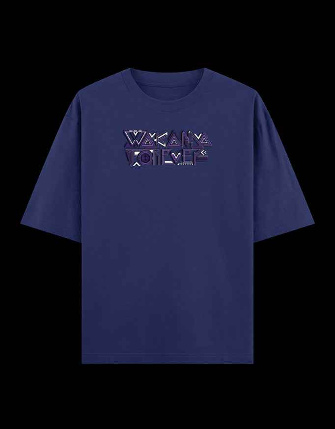 Wakanda Forever Graphic Oversized T-Shirt – 240 GSM Premium Cotton