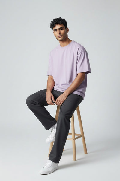 PLAIN OVERSIZE T-SHIRT