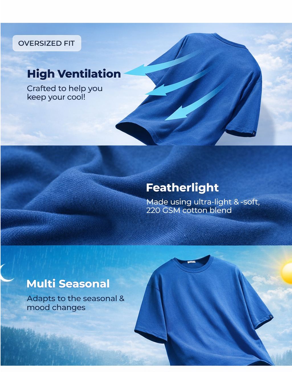 Stranger Things Oversized Graphic T-Shirt – 240 GSM Heavyweight Cotton